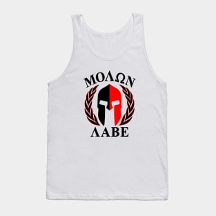 Mod.25 Molon Labe Greek Spartan Tank Top